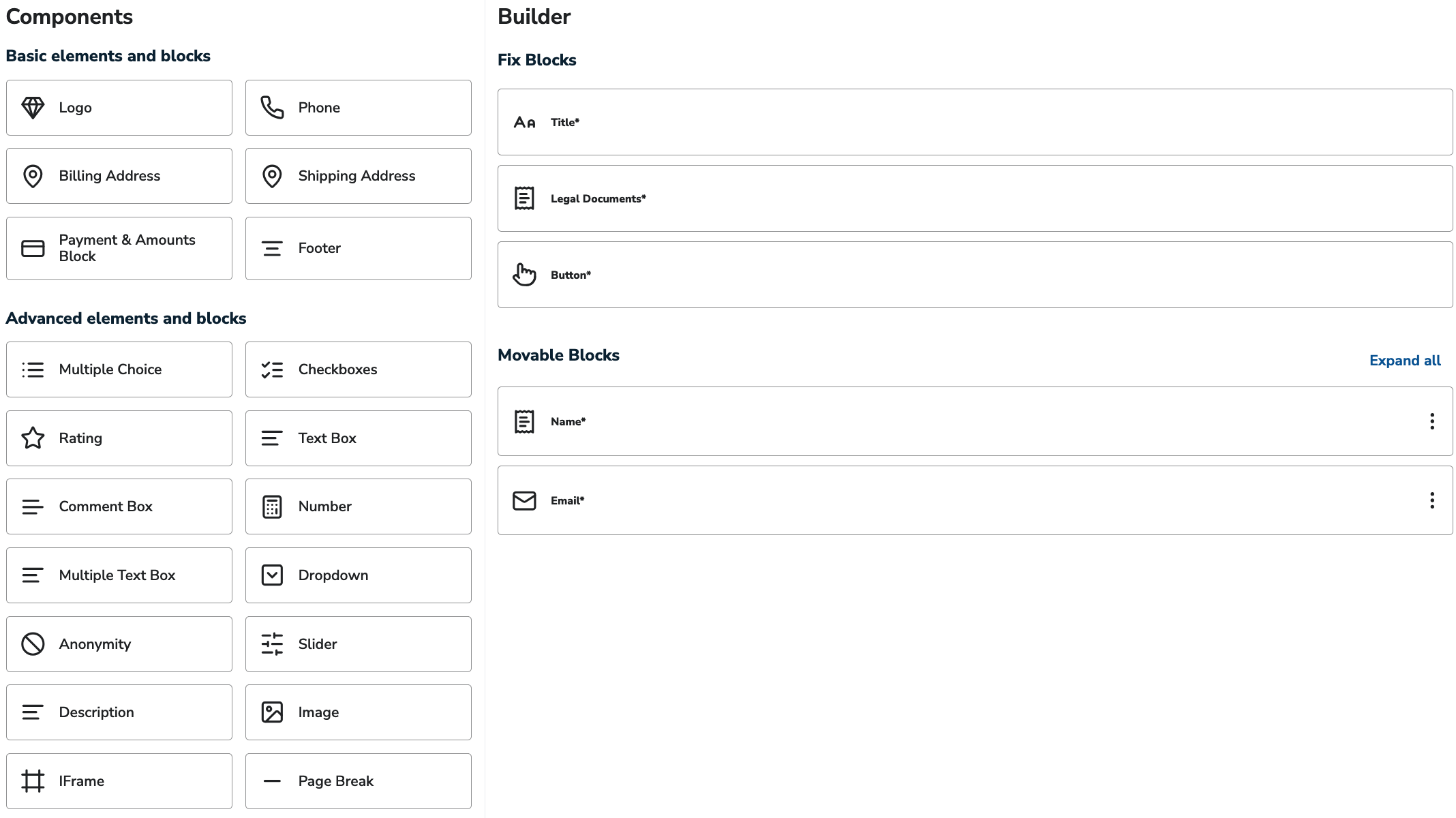 Forms Layout